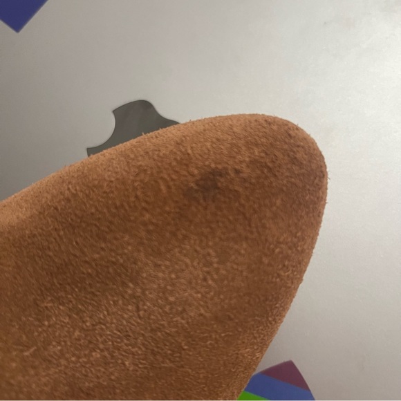 NEW Banana Republic $239 Midshaft Suede Slouchy Boot Nutmeg Brown - Picture 11 of 11